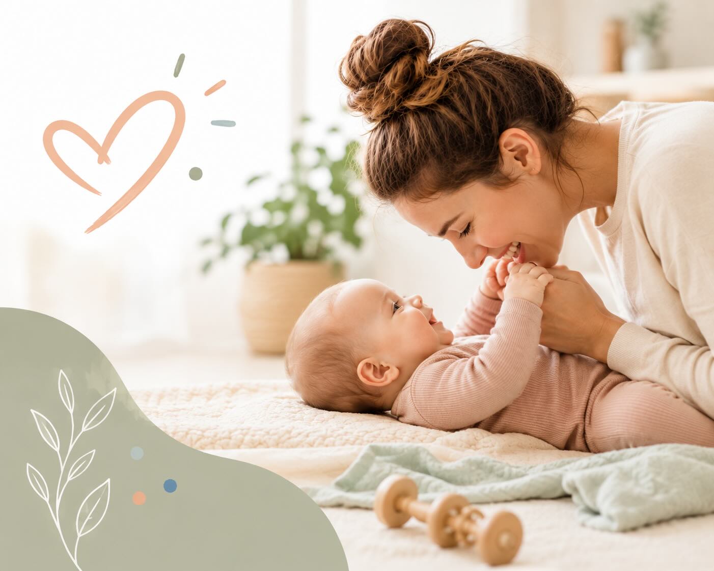 Babys auf Decken im DELFI-Kurs